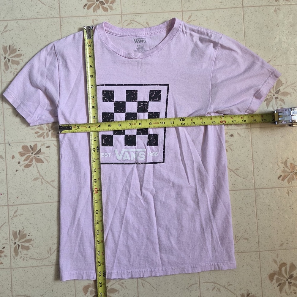 Vans Light Purple Short Sleeve Tee - Picture 3 of 4